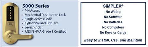 Simplex 5021 Extra Heavy-Duty Combination Door Lock | GoKeyless