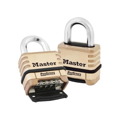 ProSeries® Brass Resettable Combination Padlock