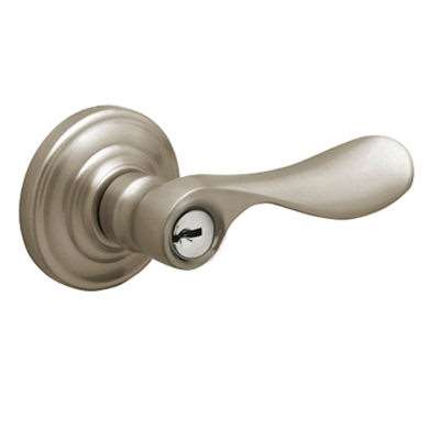 Schlage F51 Champagne Keyed Entrance Door Lever Lock | GoKeyless