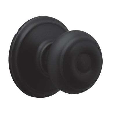 Schlage F10 Georgian Matte Black