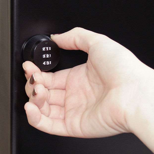 Uimoso 48-Key Cabinet Key Safe with Combination Lock & Keys Uimoso 48-Key Cabinet Key Safe with Combination Lock & Keys