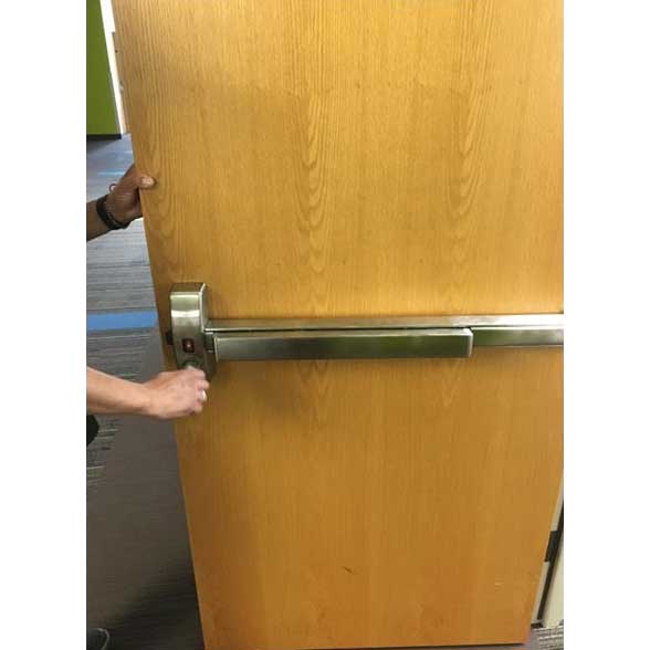 Precision APEX 2110VI Exit Device with Intruder Detection