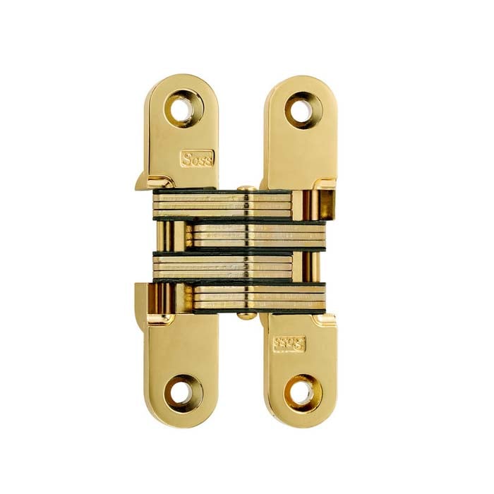 SOSS invisible brass door hinge