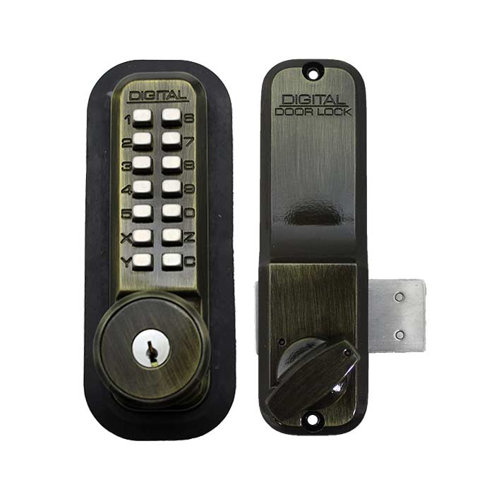 Lockey 2200 Antique Brass Key Override