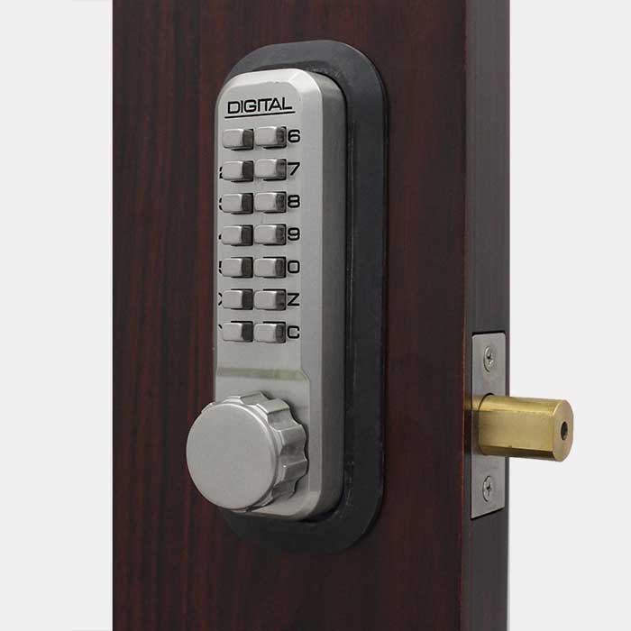 Lockey 2210DC in Satin Nickel