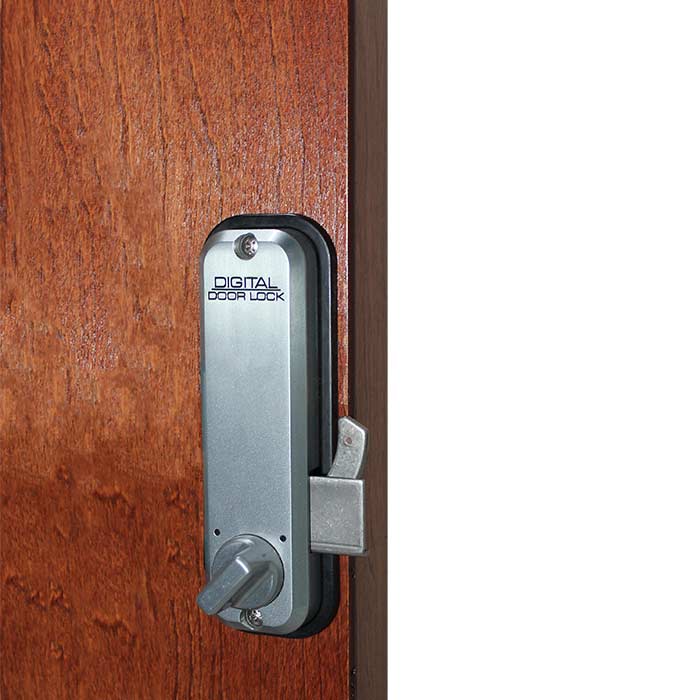 Lockey 2500 in Satin Chrome on interior