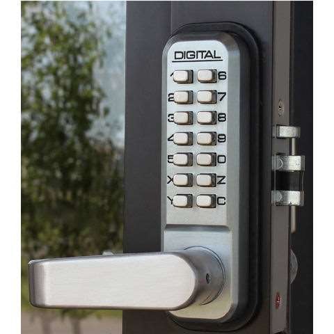 Storefront Door Keyless Security