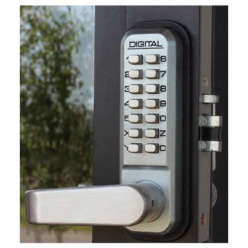 Lockey 2985 Narrow Stile Digital Lever Lock | GoKeyless