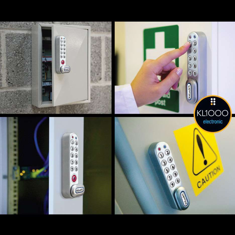 Kit Lock Keypress KitLock KL1000 Vertical Electronic Cabinet Lock | GoKeyless