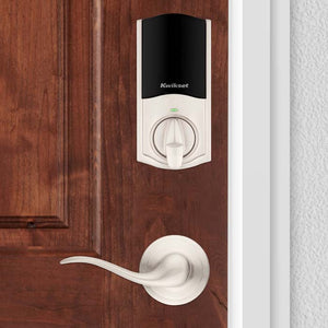Kwikset 620 in Satin Nickel on Interior
