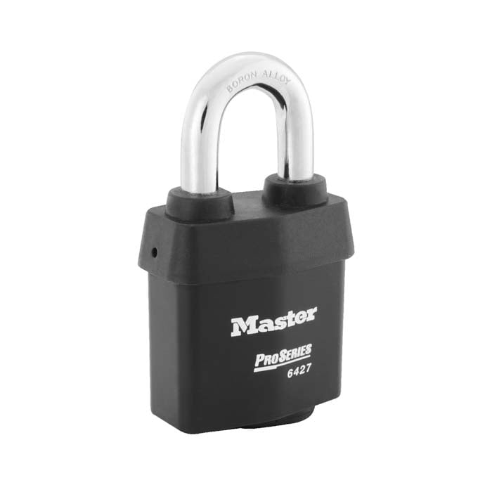 Master Lock No. 6427 ProSeries® Weather Tough® Laminated Steel Rekeyable Interchangeable Core Padlock