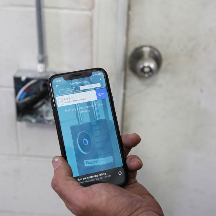 Master Lock 6440ENT Commercial Bluetooth Door Controller App Control