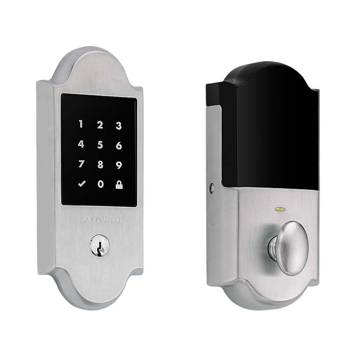 Baldwin Boulder Touchscreen in Satin Chrome