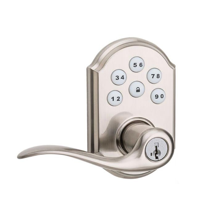 Kwikset SmartCode 912 in Satin Nickel