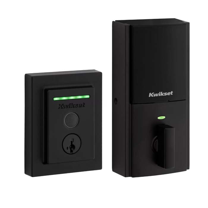 Kwikset Halo Touch in Matte Black