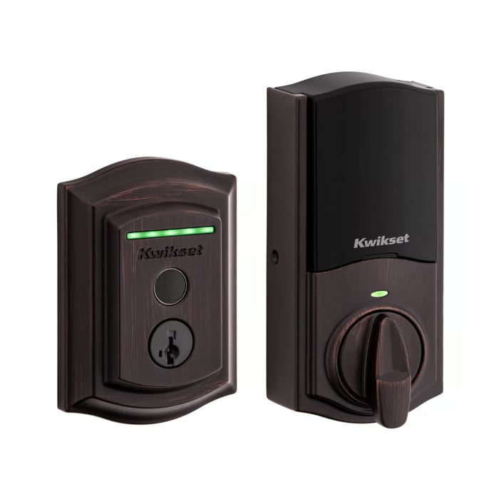 Kwikset Halo Touch in Venetian Bronze