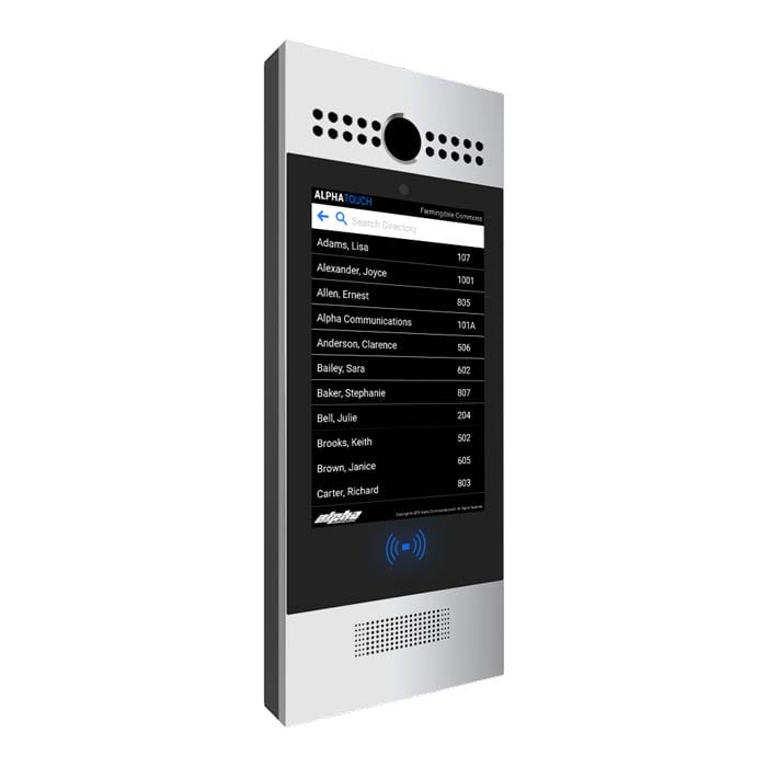 AT700AS Directory Screen