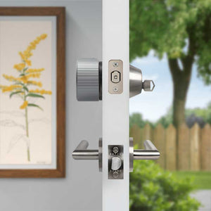 August Wi-Fi Smart Lock in Silver Profile