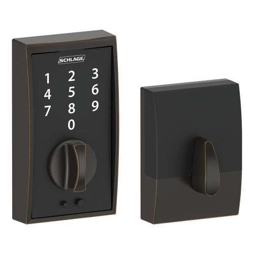 版画 death nyc BE375 Schlage Touch BE375 Century Touchscreen Deadbolt | GoKeyless