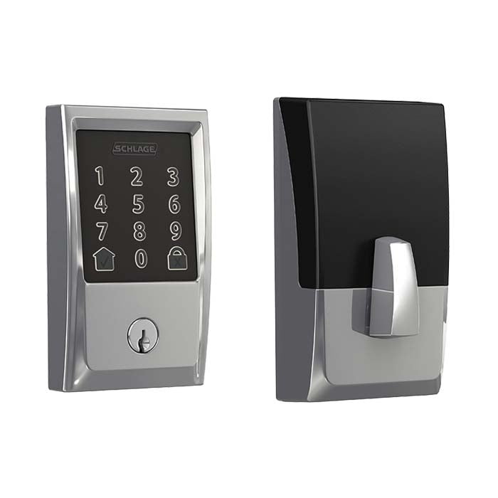 Schlage Encode BE489WB CEN Smart WiFi Deadbolt with Century Trim ...