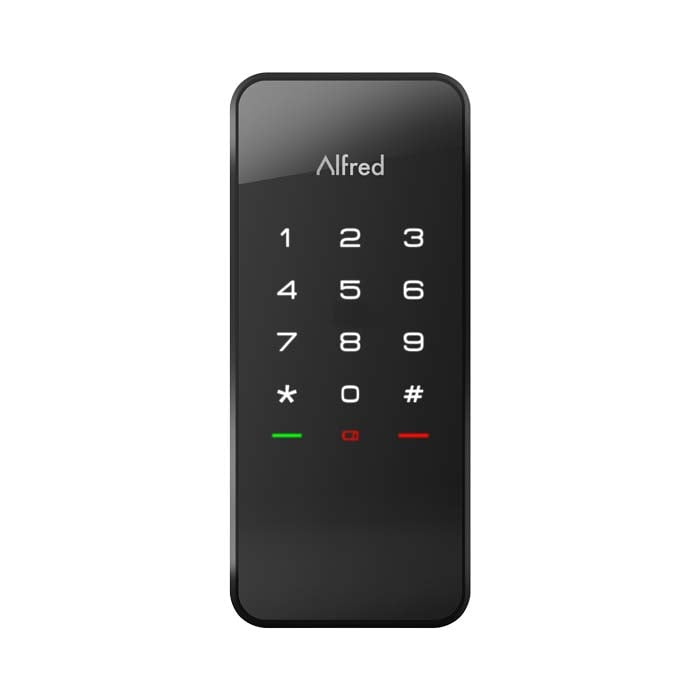 Alfred DB1 Smart Touchscreen Deadbolt in Black
