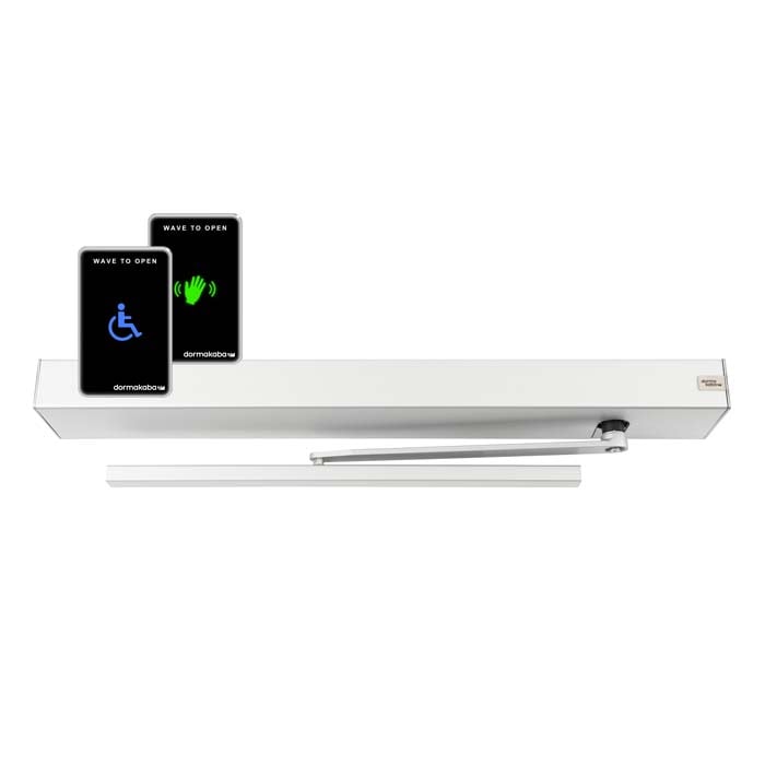 dormakaba ED50 Touchless Kit Clear Anodized Finish