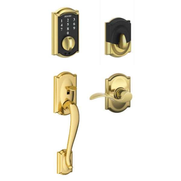 Schlage Touch FE375 CAM ACC Touchscreen Front Entry Set | GoKeyless