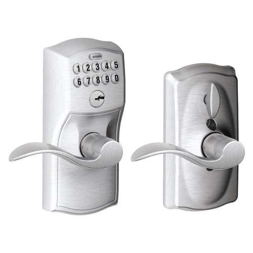 Chrome lever lock