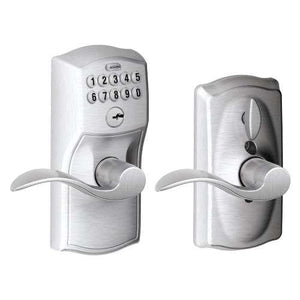 Chrome lever lock
