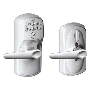 Chrome lever lock