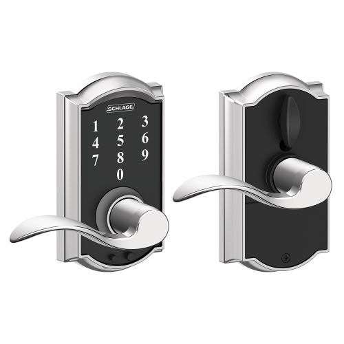 Schlage Touch FE695 CAM ACC Satin Chrome