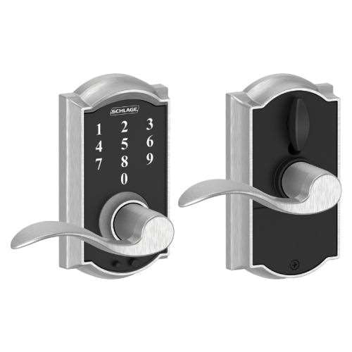 Schlage Touch FE695 CAM ACC Satin Chrome