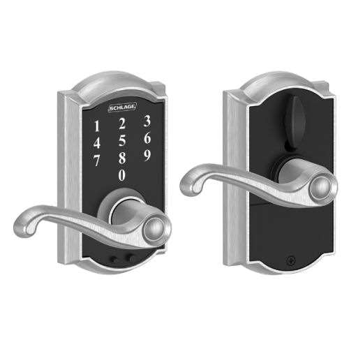 Schlage Touch FE695 CAM FLA Touchscreen Lever | GoKeyless