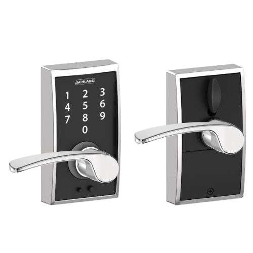 Schlage Touch FE695 CEN Bright Chrome