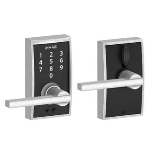 Schlage Touch Century Satin Chrome