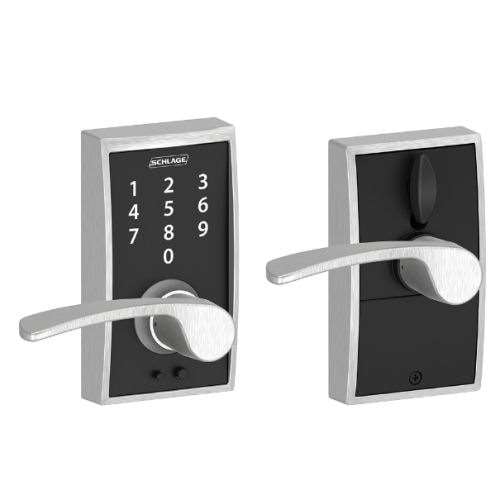 Schlage Touch FE695 CEN Satin Chrome