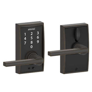 Schlage Touch Century Aged Bronze