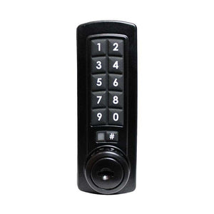 Lockey Gemini Vertical Cam Lock in Black