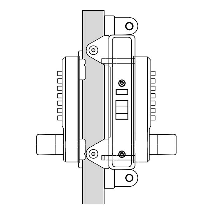 Lockey SUMO GL2DC Double Combination Surface Mount Gate Lock GoKeyless