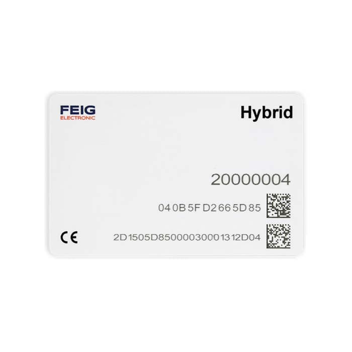 FEIG HF/UHF Combi Card ID CTK-U Hybrid Smart Card