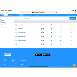 KeyinCloud Devices Tab