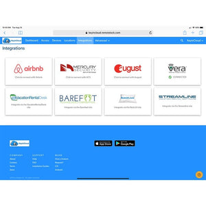 KeyinCloud integrates with 3rd party partners