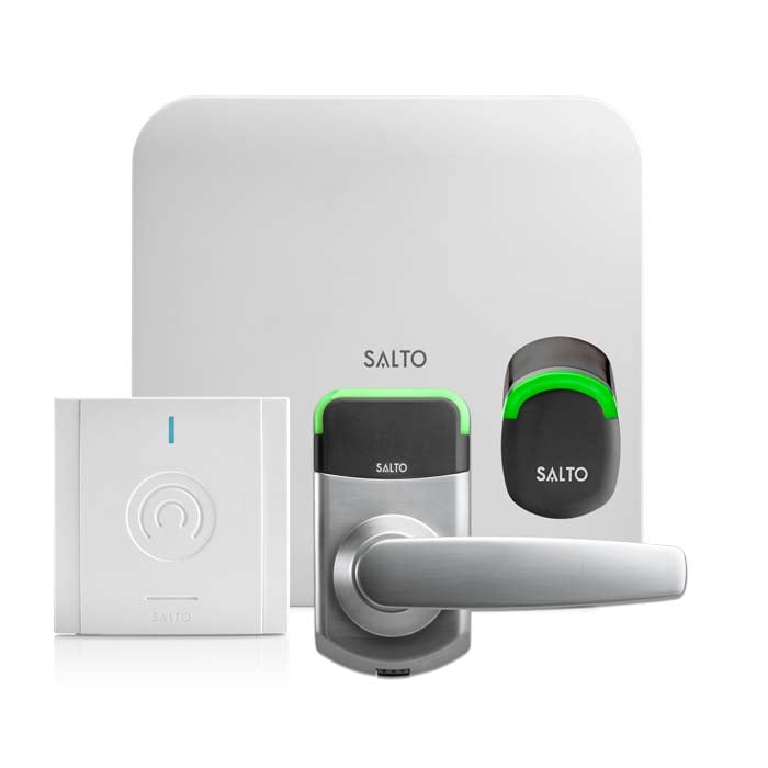 SALTO KS XS4 Mini and NEO Cylinder Kit with wireless gateway and repeater