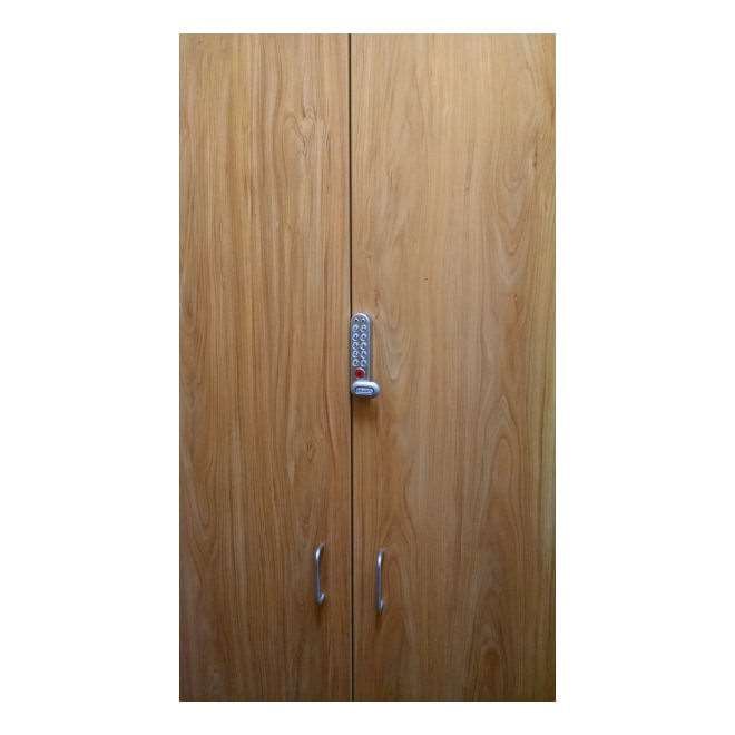 KitLock Electronic lock KL1000 | for lockers and furniture | keyless with combination lock | vertical | silver KitLock Electronic lock KL1000 | for lockers and furniture | keyless with combination lock | vertical | silver