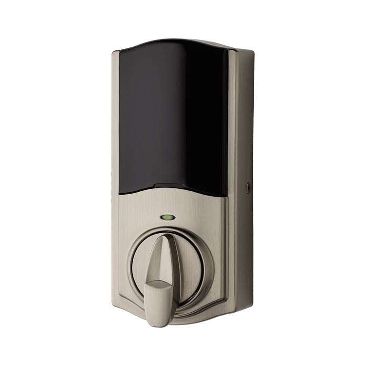 Kevo Convert Smart Lock Satin Nickel Conversion Kit Featuring Bluetooth Technology