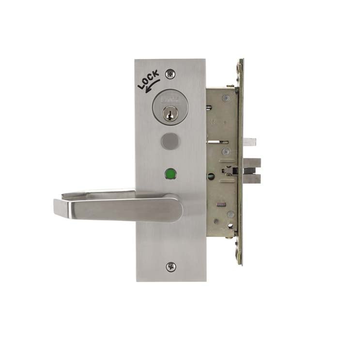 Marks LocDown LA318GJ Maximum Security Mortise Lockset in Stainless Steel