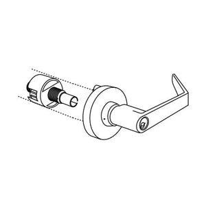 M195 Exit Device Trim