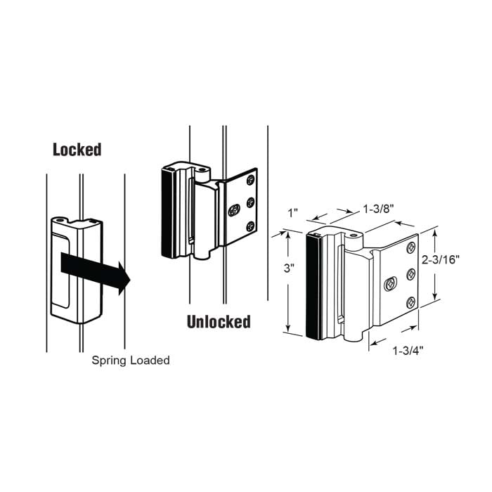 Prime Line Door Blocker Diagram