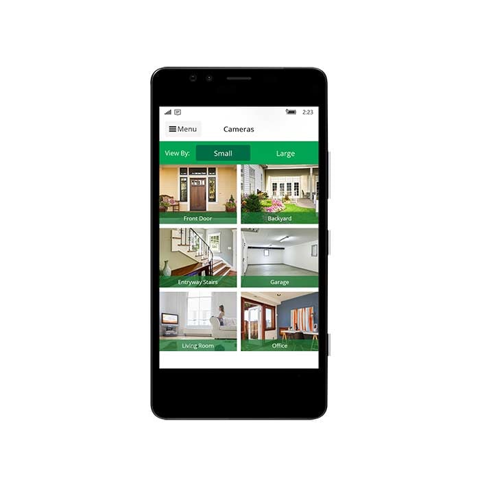 See all of your cameras in one place