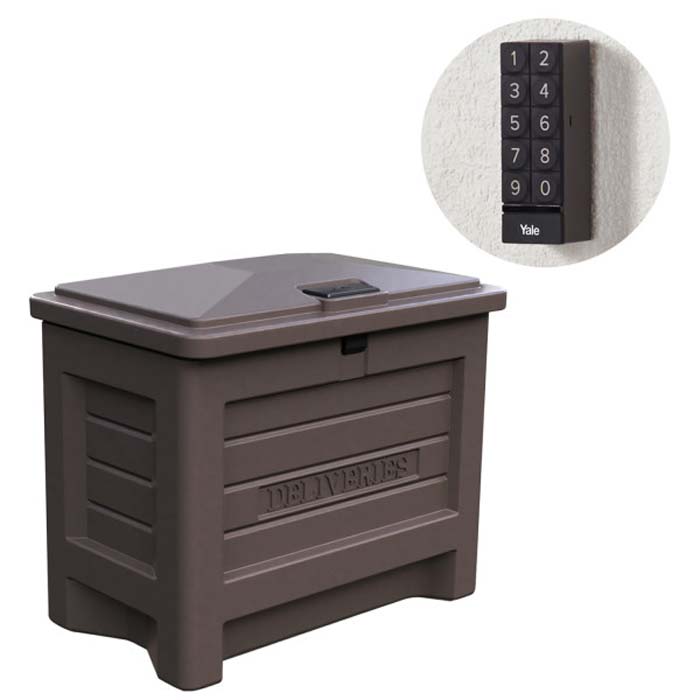 Yale Smart Delivery Box with Wi-Fi and Smart Keypad, Brighton